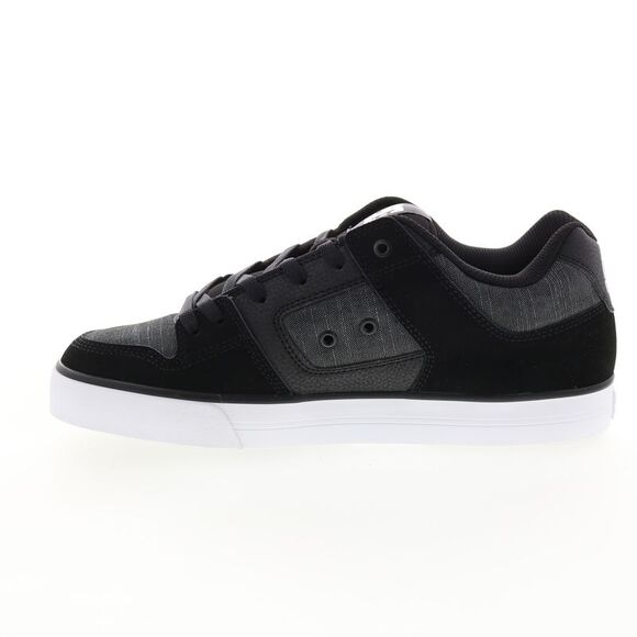 DC Mens Pure Black Shoes (NWT) - Picture 5 of 7